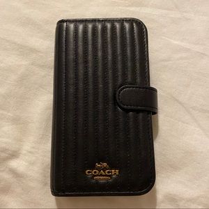 Coach iPhone X and Xs wallet case
